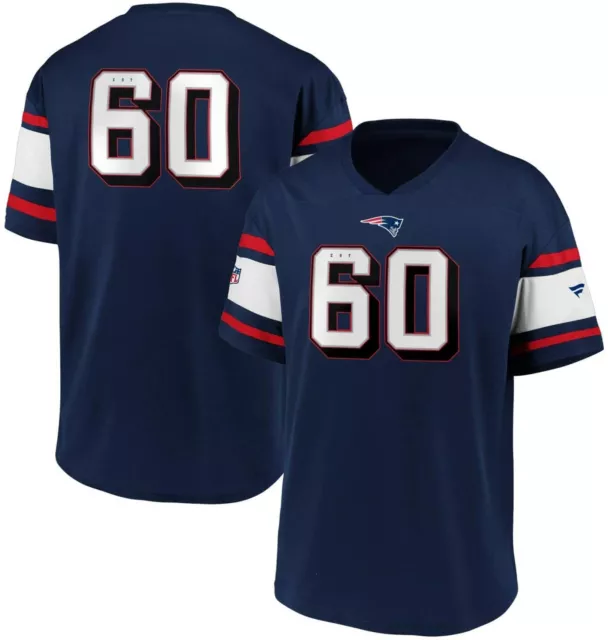 NFL New England Patriots 60 Maillot Shirt Polymesh Franchise Supporters Iconic