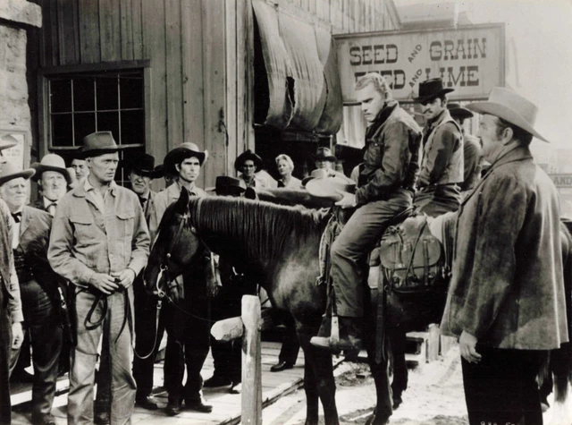 PHOTO ARGENTIQUE HD Cinema Acteur Richard Widmark L'homme Au Colt D'or