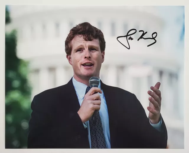 Joe Kennedy III Signed 8x10 Photo MA Democrat Politician 2024 Hopeful? RAD