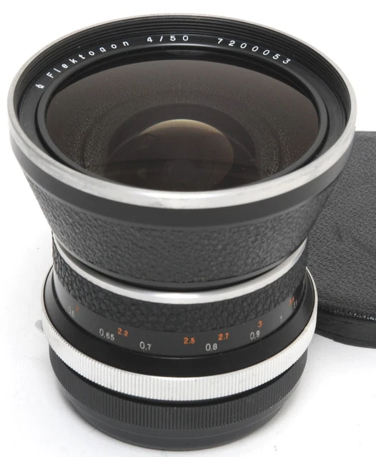 Zeiss Jena Flektogon 4/50 mm para Pentacon Six NO PROBADO