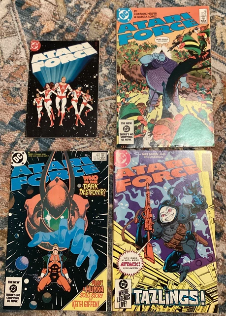 Atari 2600 Atari Force # 1 DC Comics Mini Comic Book Vintage 1982 And 8 12 16