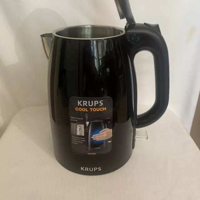 Krups BW260850 1.5L Cool Touch Stainless Steel Electric Kettle