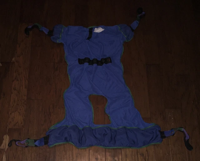 Unknown Model See All Pics Full Body Patient Lift Sling Mesh Commode Cutout