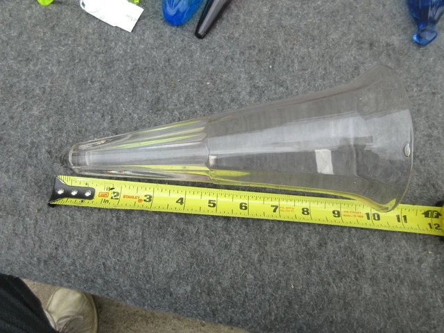 VINTAGE ANTIQUE CAR Bud Vase cut glass Ford town car Packard Pierce