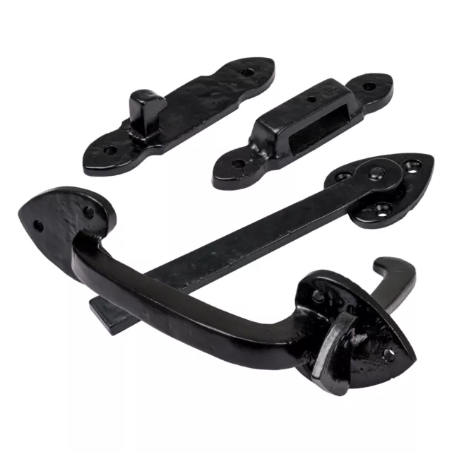 Thumb Latch | Black Cast Iron | Suffolk Latch | Traditional Style | New