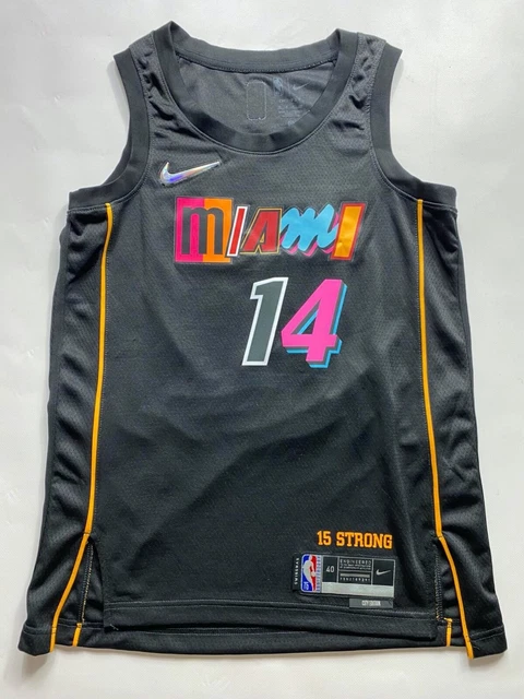 Miami Heat #14 Tyler Herro Pink Blue Black 2020 Jersey #14 2019