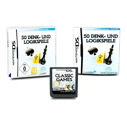 NINTENDO JEU DS 50 Penser Et Logikspiele Emballage D'Origine avec ...