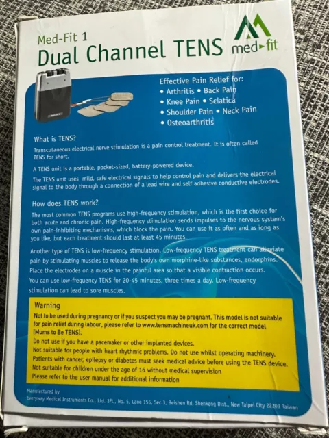 Dual Channel Tens med-fit 1