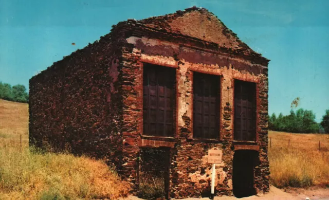 Postcard Old Butte Store California CA Mother Lode Country Mokelumne Hill