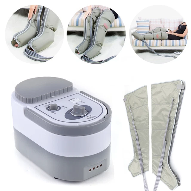 NEW LEG MASSAGER Leg Compression Machine Treat Lymphedema Air Pump Leg