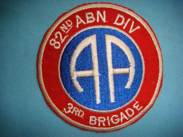 VIETNAM WAR PATCH, US ARMY 3rd BRIGADE 82nd AIRBORNE DIVISION