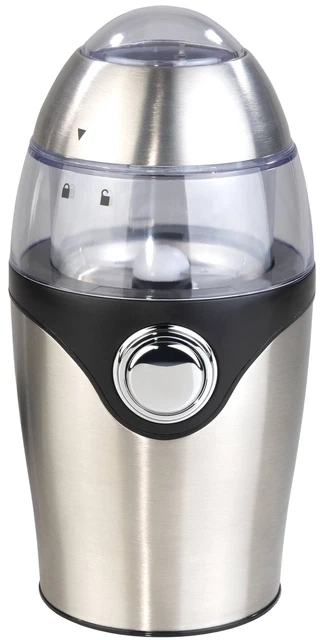 Westfalia Elektro Kaffeemühle aus Edelstahl, 150 Watt