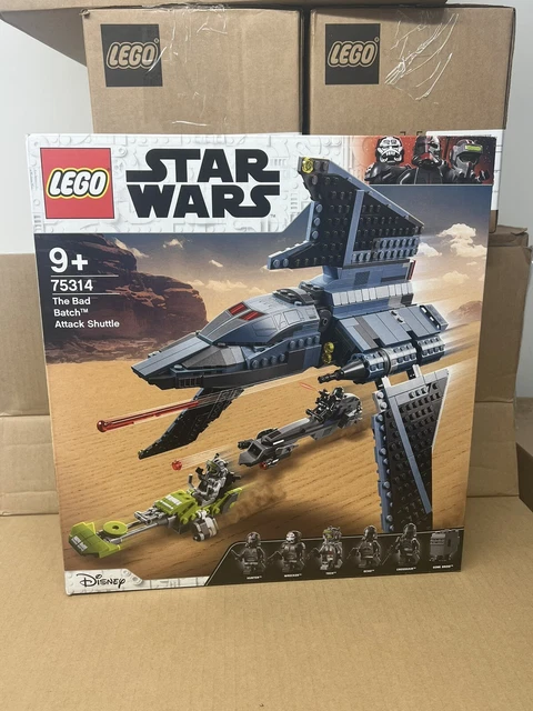 Star Wars The Bad Batch Attack Shuttle 75314