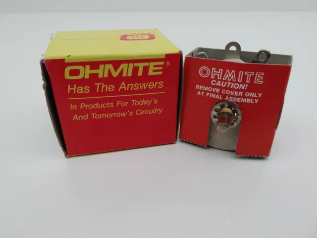 Ohmite RJS500 50Watt 500Ohm Rheostat