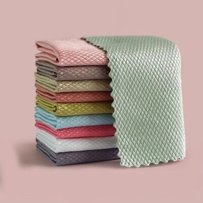 NanoScale Streak-Free Miracle Cleaning Cloths (Reusable) Soft, Comfortable
