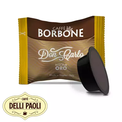 da 1 a 900 Capsule Caffè Borbone Don Carlo Miscela Oro compatibili a Modo Mio *