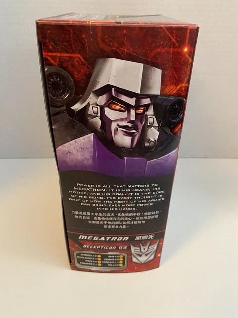 TRANSFORMERS GENERATIONS MEGATRON GDO Exclusive Decepticon Hasbro CHUG ...
