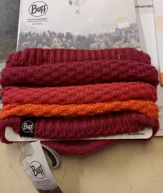 NOS BUFF BARCELONA KNITTED & POLAR NECK WARMER Tizzy