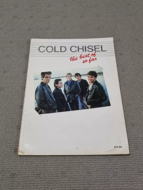 Cold Chisel - The Best Of So Far Sheet Music Book (1982) RARE