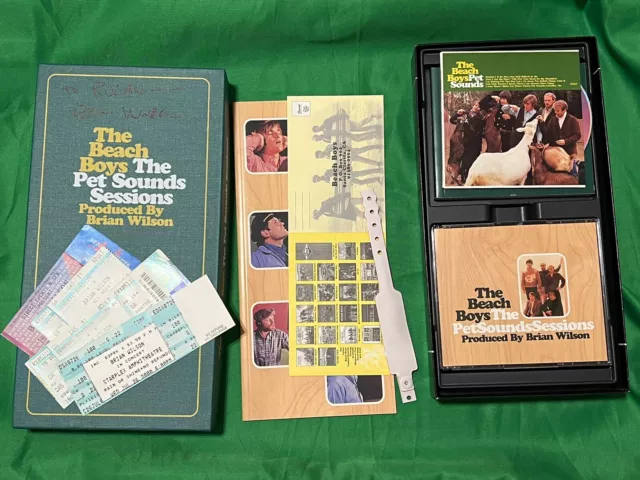 THE BEACH BOYS Pet Sounds Box Set With Memorabilia. Signed By Brian Wilson. S1