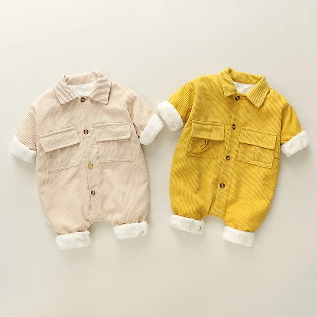 Abiti spessi bambino neonato neonati bambini pile spesso bambino 18 mesi