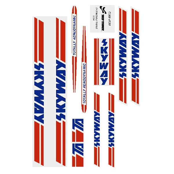 Plaquettes De Frein Skyway Tuff Rose - Vintage Années 80 Pour BMX Old School - 2 Paires NOS (New Old Stock)