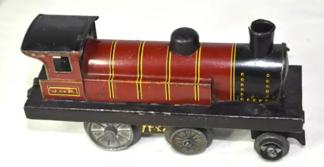 JdeP JEP  LOCOMOTIVE mécanique à réparer CRESCENDO 120 marron-écart 38mm