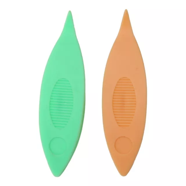 Set 2 pcs Plastic Tatting Plastic Shuttle For Hand Lace Making Craft Tool New