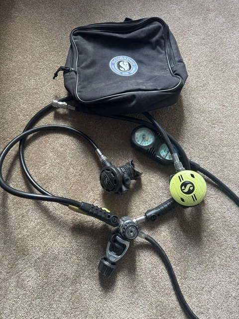SCUBA PRO R390 R290 Octopus Regulator Set with Air Hose £63.08 ...