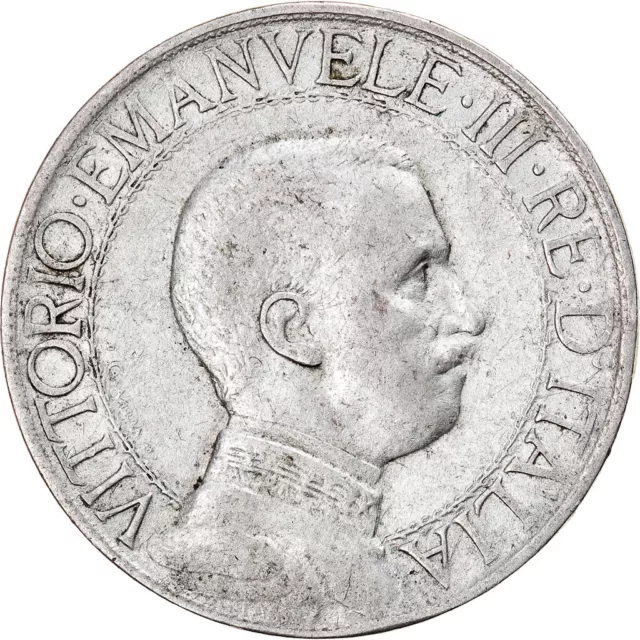 [#905802] Monnaie, Italie, Vittorio Emanuele III, Lira, 1912, Rome, TB+, Argent,