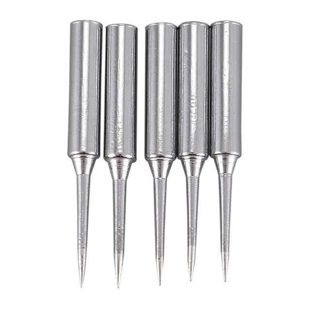 900M-T- 0.8mm Point Diameter Soldering Solder Iron Tips 5 Pcs H5Q7Q7
