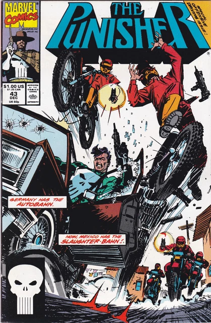 The Punisher #43 Vol. 2 (1987-1995) Marvel Comics