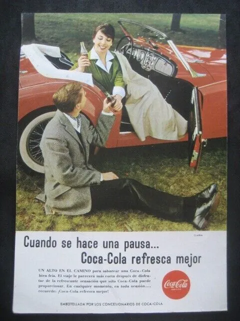 Coca-Cola Nº8. Pubblicità Su Riviste Degli Anni '60
