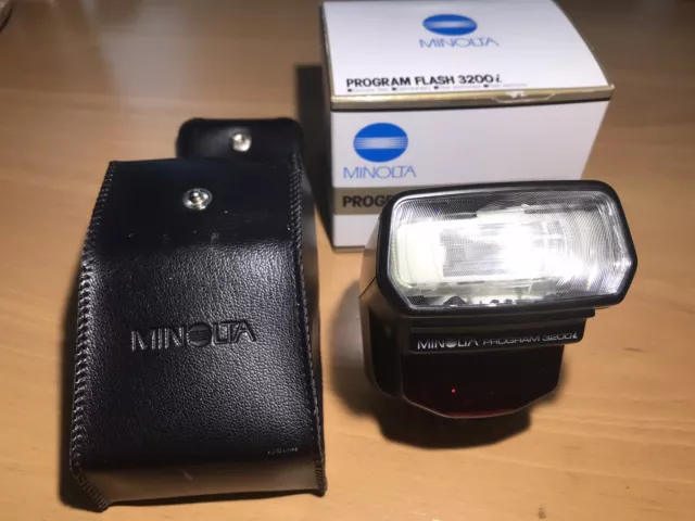 MINOLTA PROGRAM FLASH 3200i - Blitzgerät in OVP