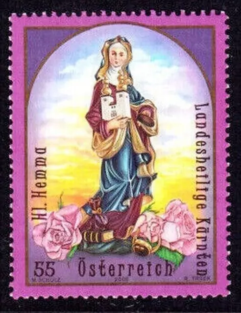 ÖSTERREICH Jahr 2006 Schutzpatrone Hemma von Gurk Heilige Mi 2601 ** ANK 2628 **