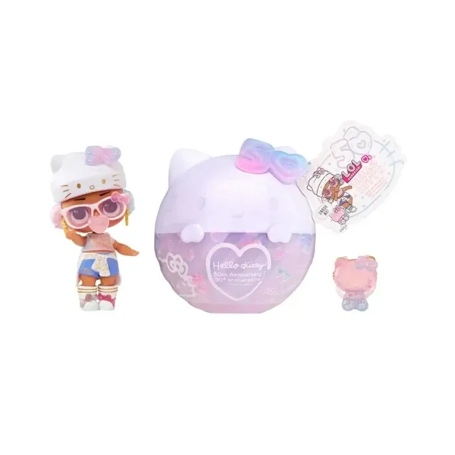 LOL Surprise Loves Hello Kitty Tots- Crystal Cutie- with Collectible Doll