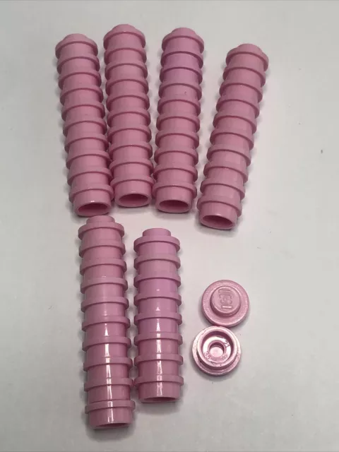 Lego 4073 Pink Round Plate Stud 1x1 Bricks x 60 Pieces