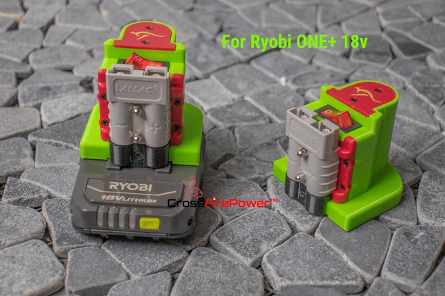 For Milwaukee M18 18V DIY Project Battery Adapter/BASE Anderson Plug Connector E