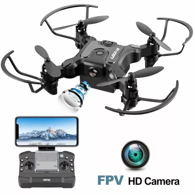 4DRC-V2 Mini RC Drone With 720p HD Camera Selfie WiFi FPV Foldable Quadcopter