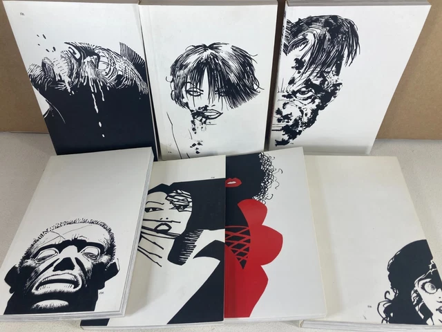 Sin City vol. 1-7 TPB SET! Frank Miller Dark Horse Comic Trade Lot 2010 b1521