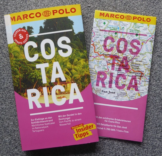 Costa Rica MARCO POLO-Reiseführer mit Insider Tipps, m.herausnehmbarer Faltkarte