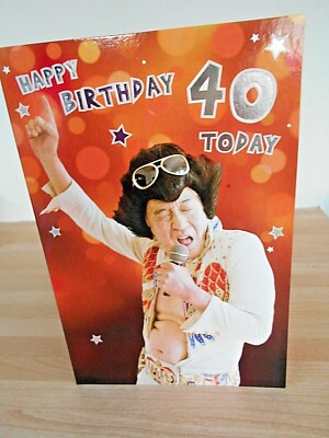 Happy Birthday Card 80th Aujourd Hui Carte D Anniversaire Eur 2 43 Picclick Fr