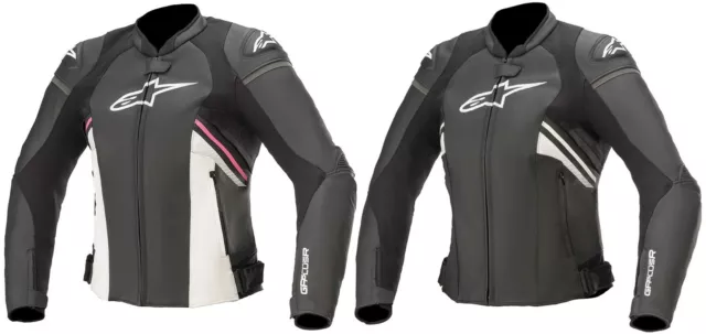 Alpinestars Stella GP Plus R v3 Damen Motorrad Jacke Lederjacke Sommer