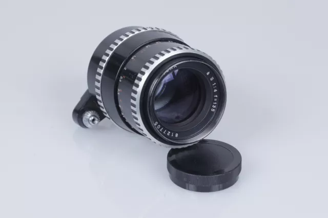 Carl Zeiss Sonnar "aus Jena" 135mm 1:4 for Exakta Mount, works but read
