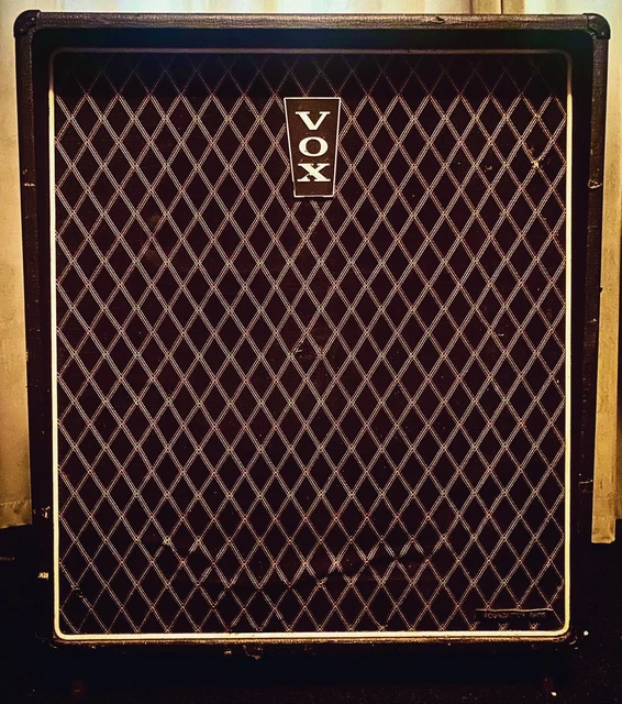RARE Vintage 1960s Vox Foundation Bass Cabinet from Ronnie Lane Mobile Studio