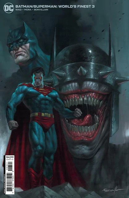 Batman Superman Worlds Finest #3 Lucio Parrillo Var DC Comics 2022 1st Print NM