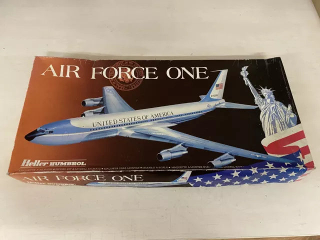 Heller 80307 1:72 Air Force One teilgebaut u. komplett