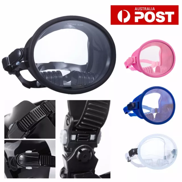 Diving Mask Silicone Snorkel Scuba Swim Snorkeling Goggles 180° View Anti Fog