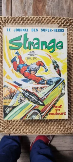 Comics Strange n°69 septembre 1975 C.neuf