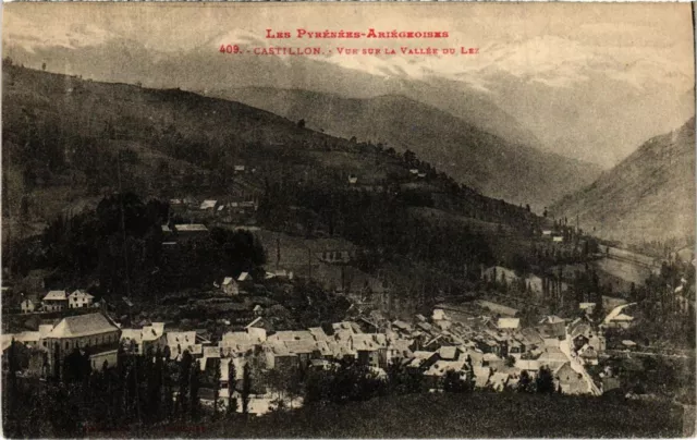 CPA Castillon - view of the Laz Valley FRANCE (1040793)